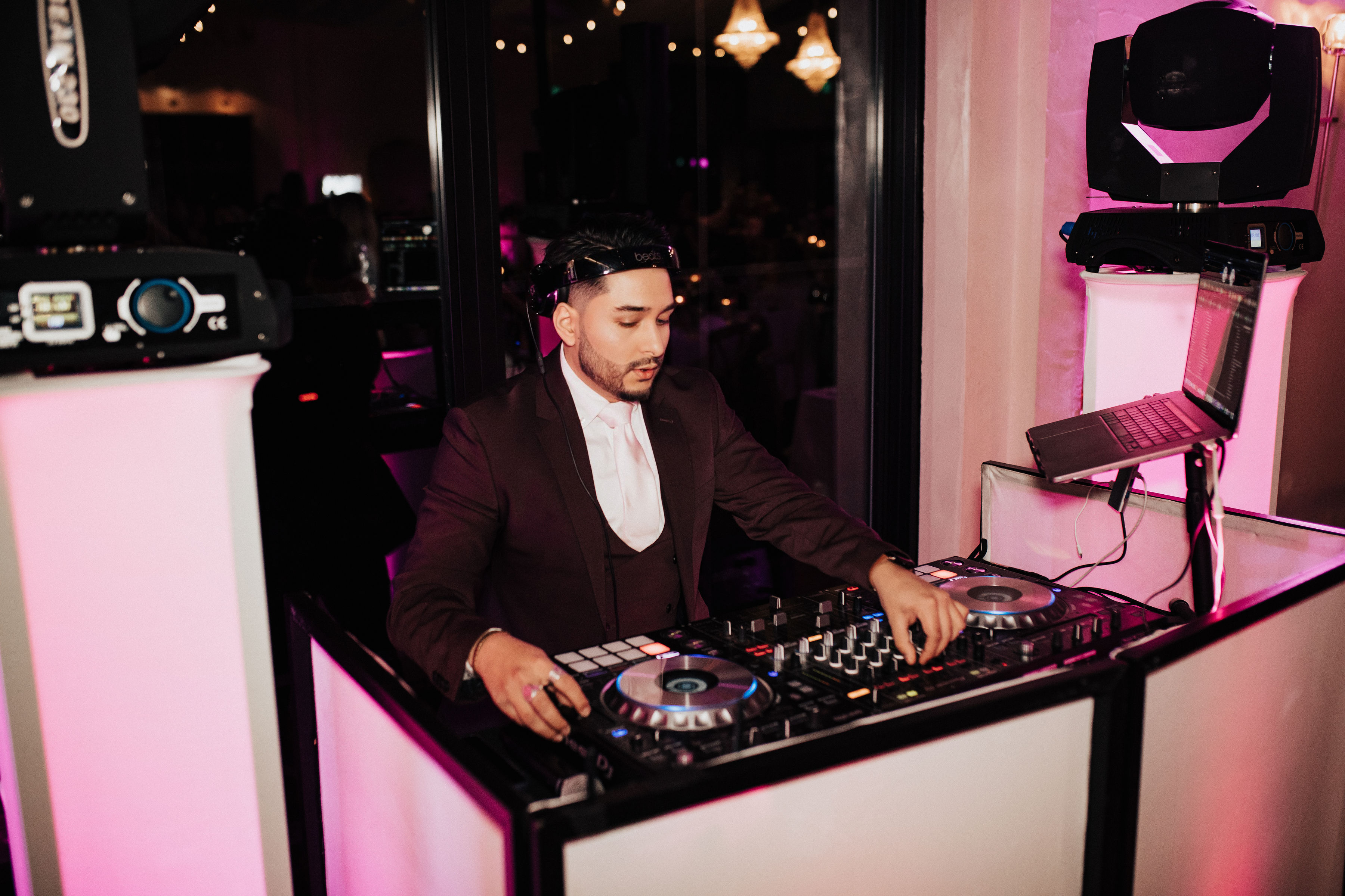 DJ PRIME mixing music
